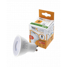 LED žiarovka Trixline 8W GU10 650 lm teplá biela