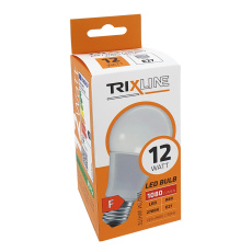 LED žárovka Trixline 12W 1080lm E27 A60 2700K teplá bílá