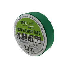PVC izolačná páska TR-IT 203 20m, 0,13mm zelená TRIXLINE