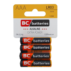 BC LR03 Extra Power Alkalická AAA / 4ks BLISTER