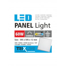 Podhľadový LED panel TRIXLINE - 60W studená biela