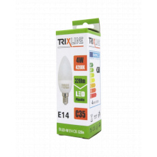 LED žiarovka BC TR 4W E14 C35 neutrálna biela