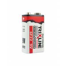 Zinkochloridová 9V batéria BC 6F22/1P TRIXLINE Extra Power