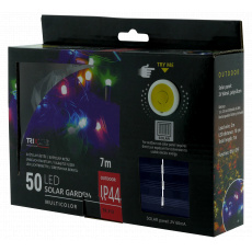 Solárna vianočná LED reťaz TR 313 multicolor