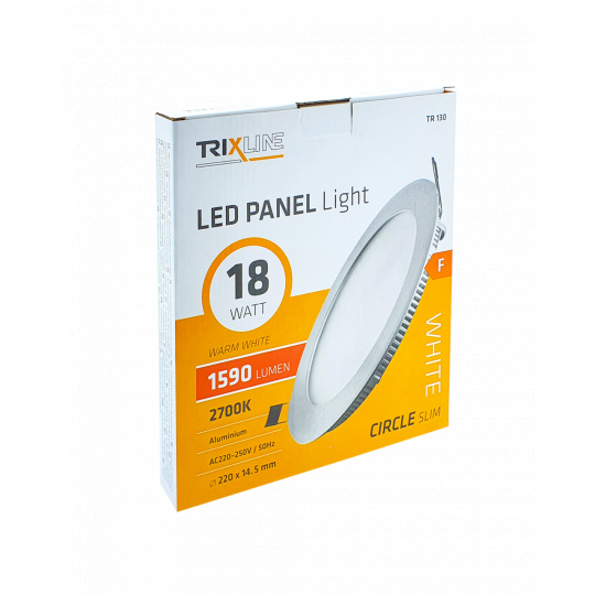 Podhľadové LED svietidlo TRIXLINE – okrúhle18W