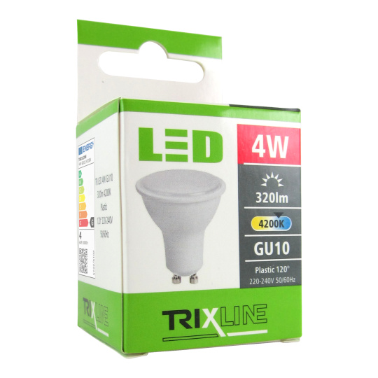LED žiarovka BC TR 4W GU10 neutrálna biela
