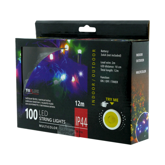 Vianočná LED reťaz TR 316 multicolor
